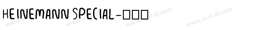 Heinemann Special字体转换